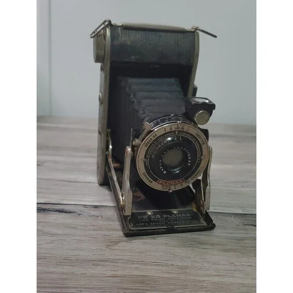 Vintage Agfa Ansco PB 20 Plenax Folding Camera - Hypar f/6.3 - Art Deco Charm