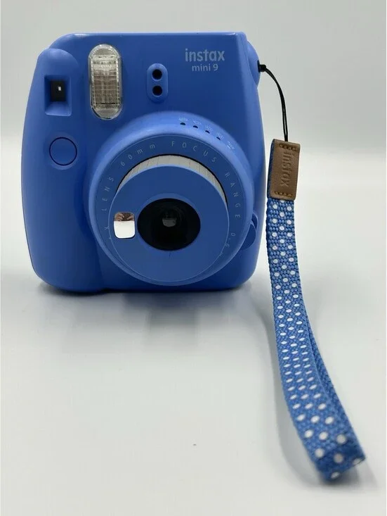 Fujifilm Instax Mini 9 Instant Film Camera Cobalt Blue
