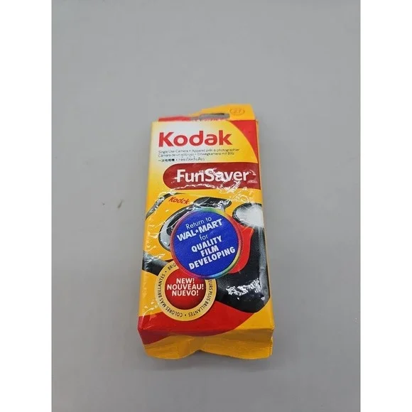 Vintage Kodak FunSaver 35mm Single Use Film Camera Sealed 2010