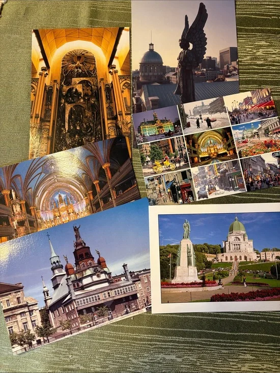 Montreal Canada Blank Photo Postcards Pack – Multicolor Travel Scenes
