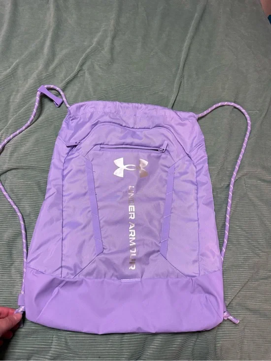 Under Armour Purple Drawstring Gym Sack