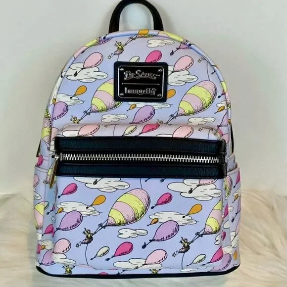 Balloons Loungefly Dr. Seuss Oh the Places You’ll Go Mini Backpack NWT