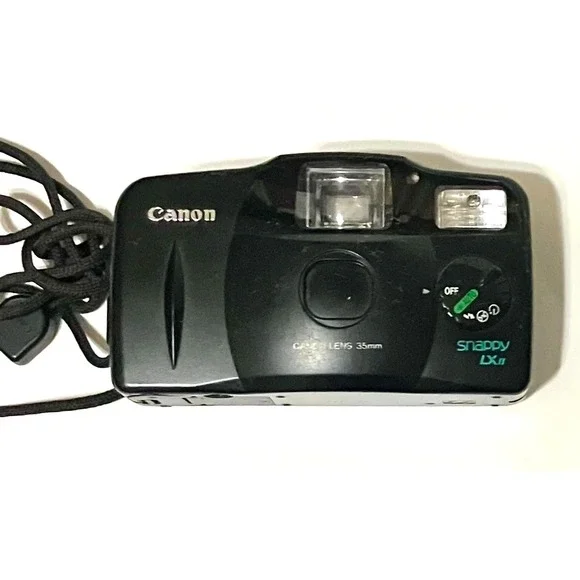 CANON Snappy LX‎ II 35mm Point & Shoot Film Camera UNTESTED   