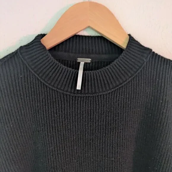 Free-people Women's Black Jumper