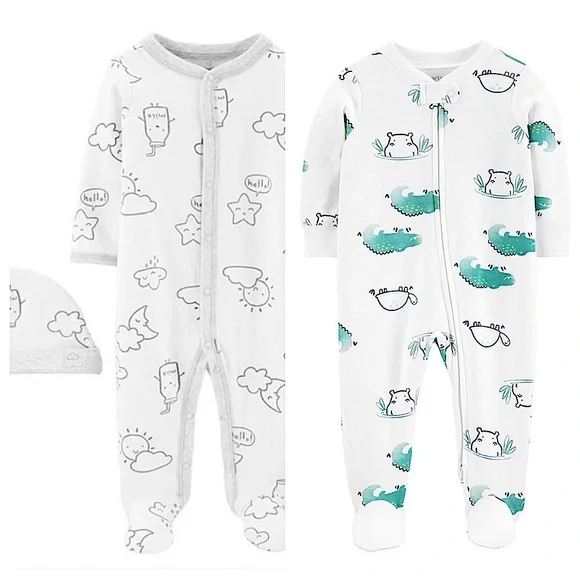 NWT Bundle of 2 Carter’s Footies / Sleepers, Size 6M