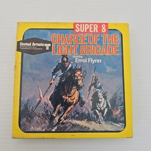 Charge Of The Light‎ Brigade Super 8 Movie Film BW Ken Films  #2218