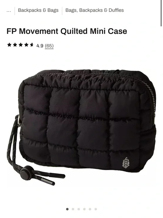 Free People Quilted Mini Pouch