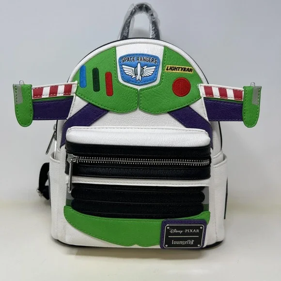 Loungefly Disney Light‎ Up Pixar Buzz Lightyear Mini Backpack Toy Story