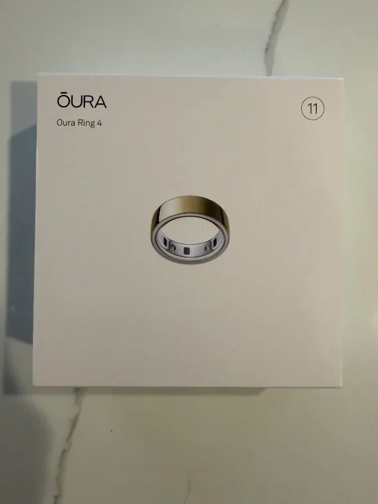OURA Ring 4 - UNOPENED - Size 11 - Gold
