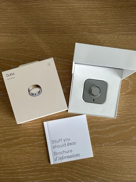 Oura Ring 4 – Gold – Size 8