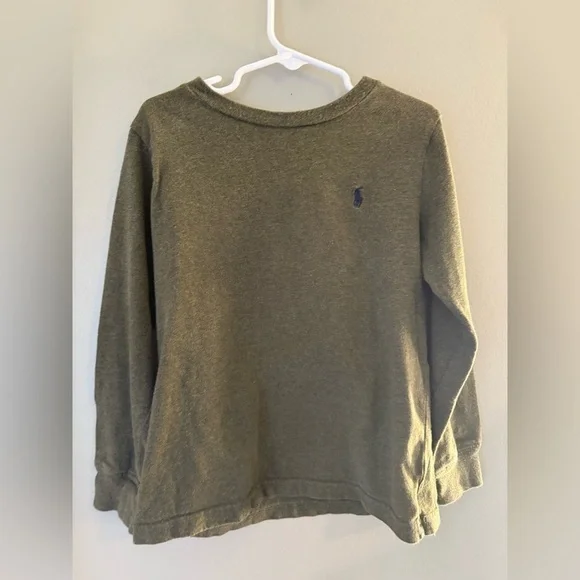 Polo by Ralph Lauren Green Long Sleeve Tee