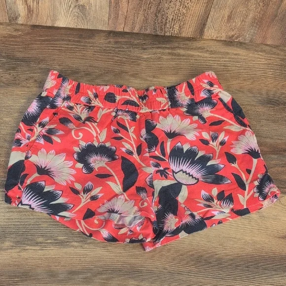 J. Crew Floral High Waist Shorts 00
