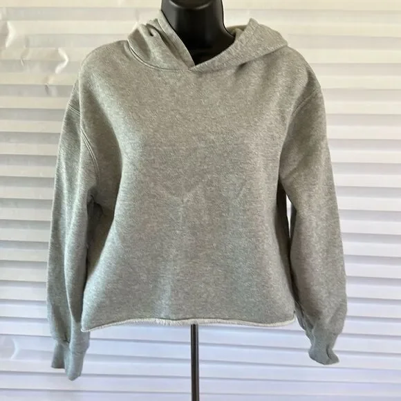 Art Class Gray Pullover Hoodie Size XL Long Sleeve Kids Sweatshirt Casual