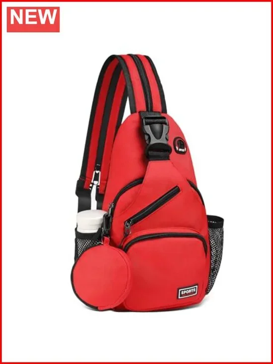 Convertible Sling Backpack Crossbody for Travel Hiking Water-Resistant Oxford