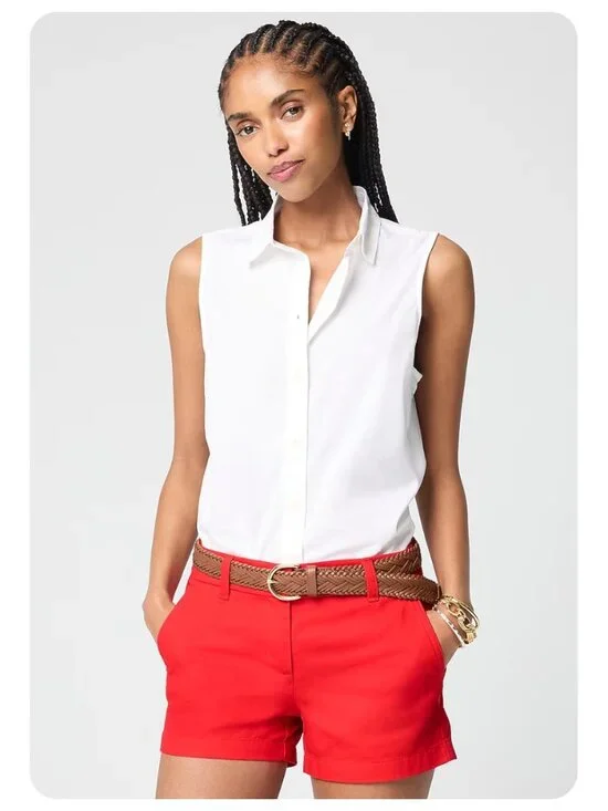 NWT J. Crew 5” Classic Chino Shorts sz 6