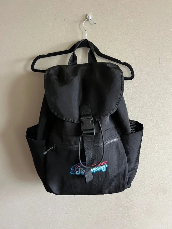 Black Omaha Supernovas Backpack from REN athletic - Volleyball Novas GameDay