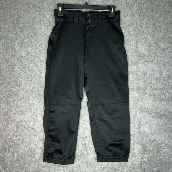 Under Armour Mens Football Pants Extra Small‎ Black Red Snap Button 3/4 Length