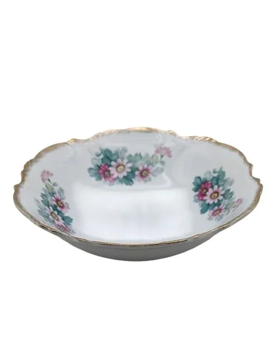 Vintage Porcelain Serving Bowl 8
