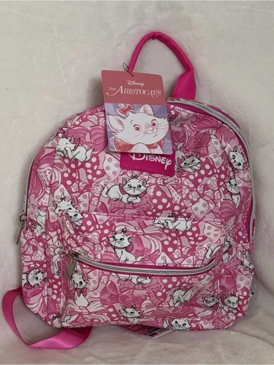 Disney The Aristocats Marie Faux Pebbled Leather Mini Backpack