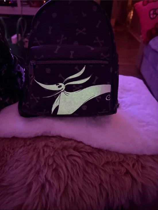 Disney Nightmare Before Christmas Zero glow in the dark Mini Backpack