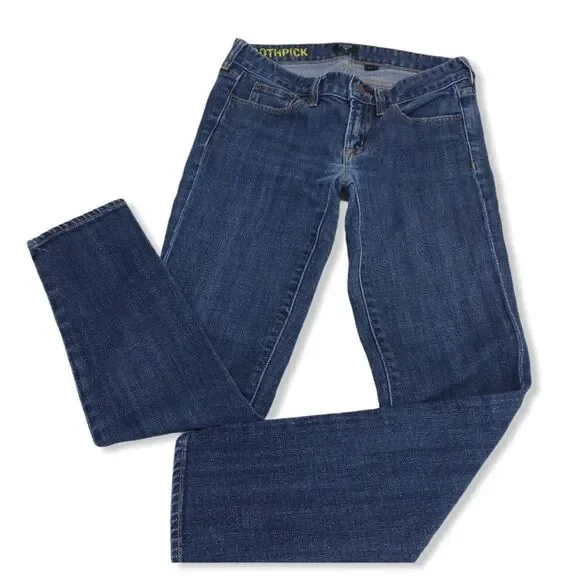 J. Crew Womens Toothpick Stretch Jeans size 25 XS