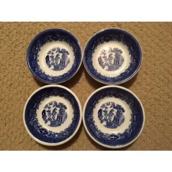 JACKSON CHINA SET OF 4 BLUE 4