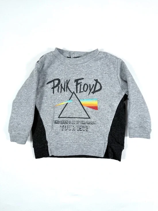 PINK FLOYD The‎ Dark Side Of The Moon Tour 1973 Sweatshirt Graphic Pullover 6-9M