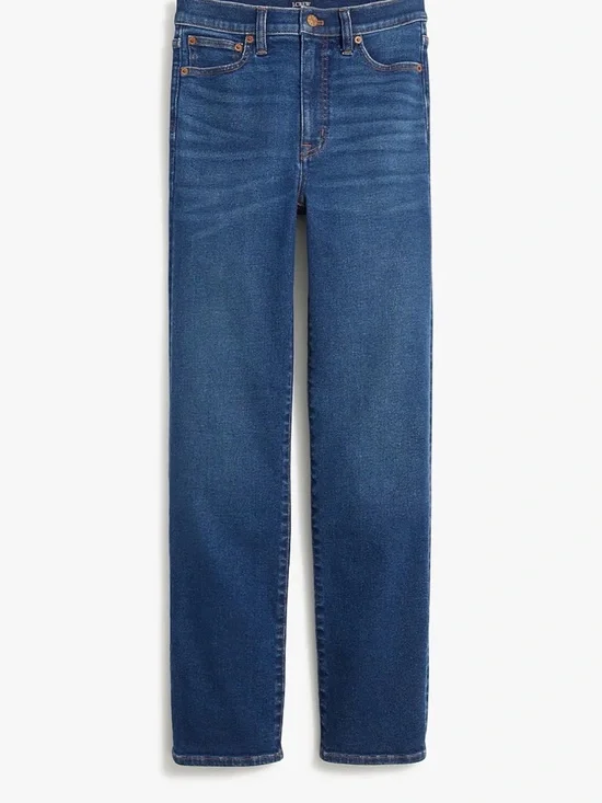 J Crew High rise stovepipe jean in signature stretch