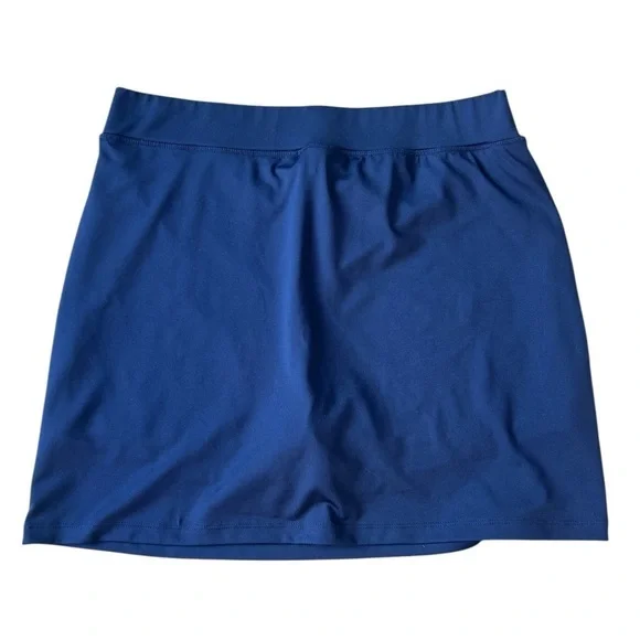J Crew Classic Blue Women's  Golf Skort Skirt Size Large