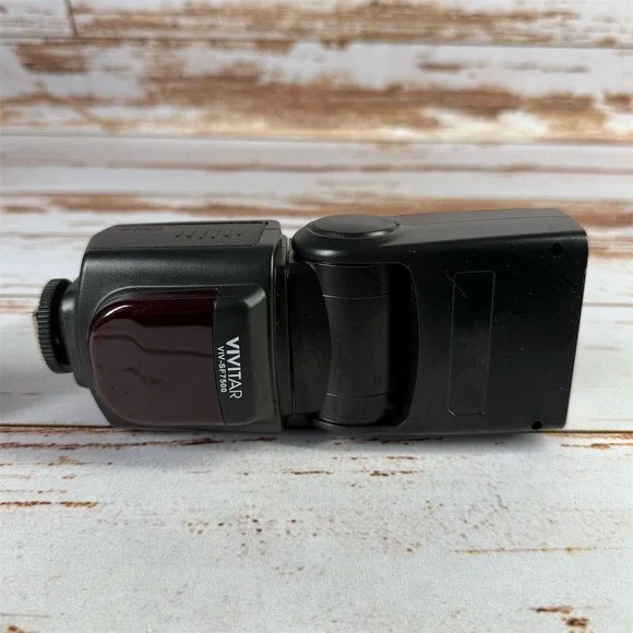 Vivitar DSLR Flash Bounce Zoom Swivel Hot Shoe Mount LCD Display VIV-SF7500