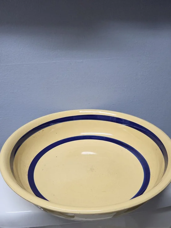 Vintage Watt Pottery Spaghetti Serving Bowl