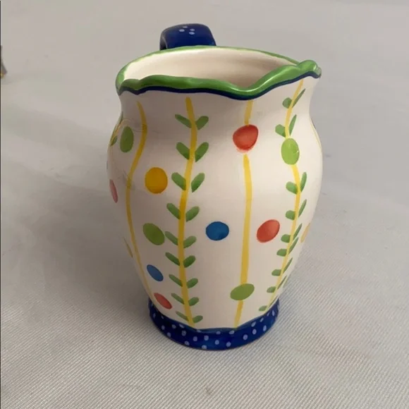 Kimberly Hodges Cupcakes and Cartwheels multicolor creamer
