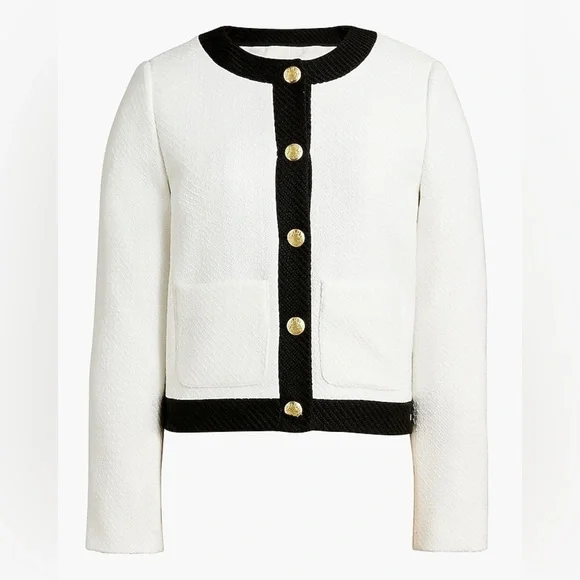 J Crew Tweed lady jacket BS934