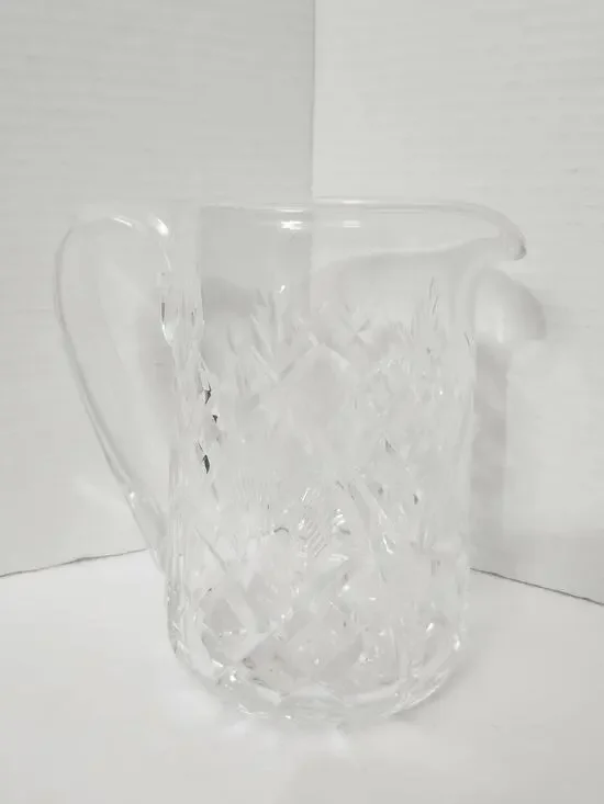 Waterford Crystal Cut Glass Pitcher Water Juice Barware Irish Glass