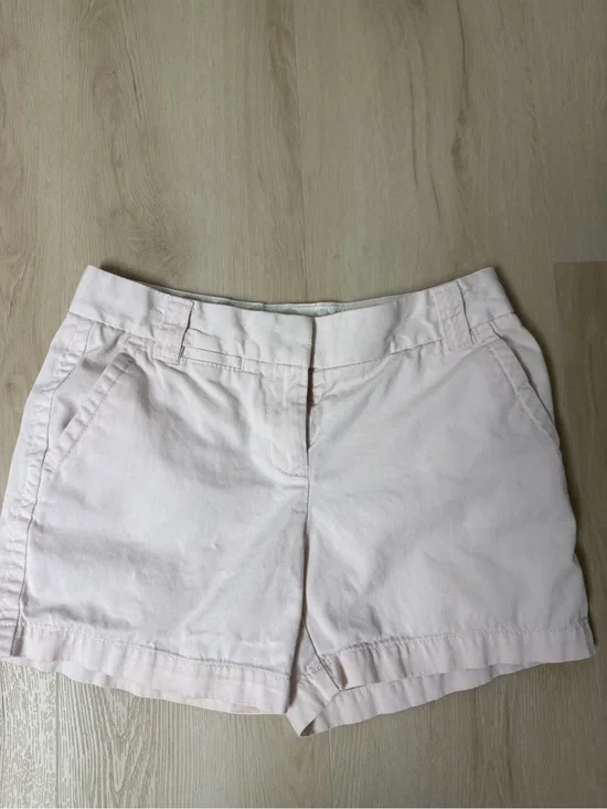 J. Crew Pale Pink City Fit Chino Shorts