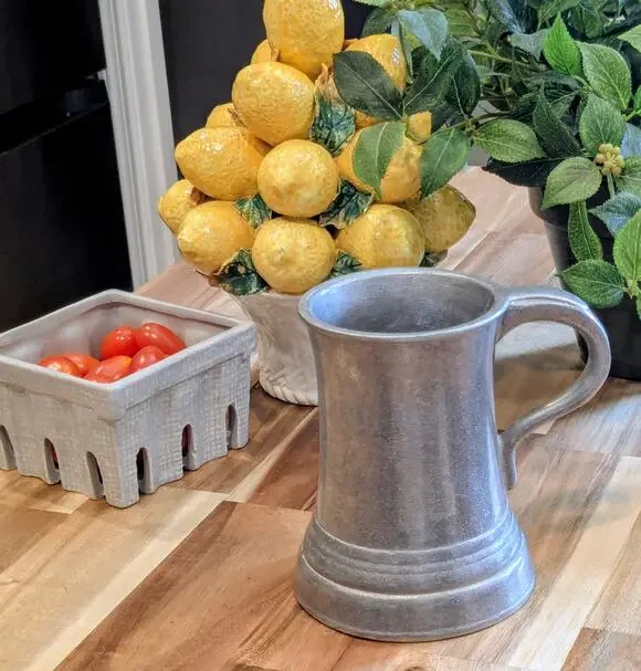 Vintage Wilton Armetale Pewter Tankard Mug Stein 5