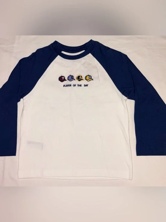 Mayoral sports tee raglan sleeves sz 4 NWT smoke free home