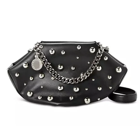 Stella McCartney Falabella Women's Clutch Shoulder Bag in Black (MSRP $1,595)