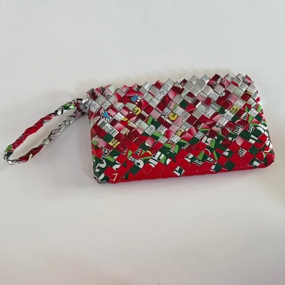 Juice Box  Woven Clutch