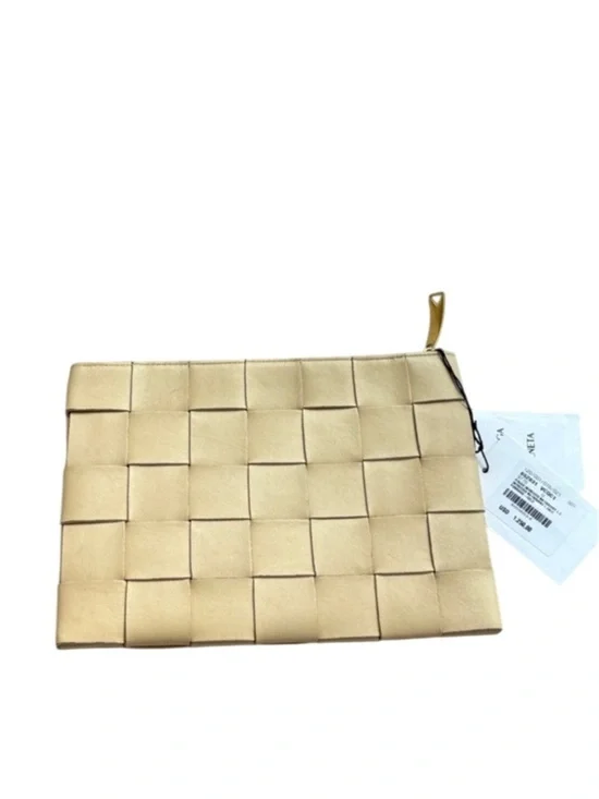 Bottega Cassette Flat Porridge -gold