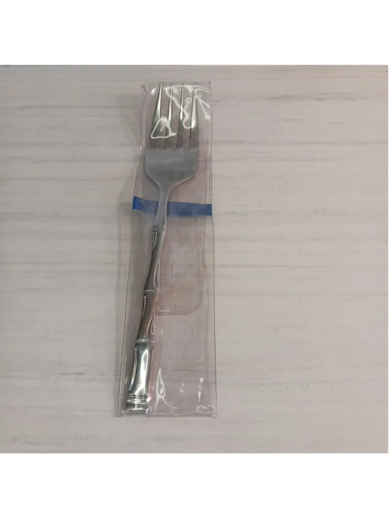 VTG MCM Bamboo Style Korea Stainless Meat Fork Estia Gourmet NOS