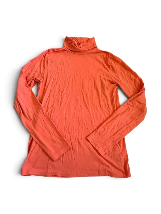 J. Crew Orange Tissue Turtleneck