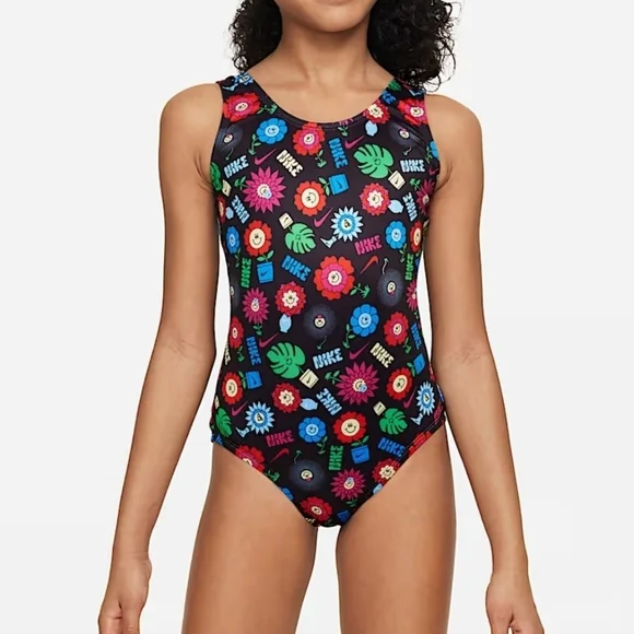 Nike Swim Garden Party Big Kids size LARGE