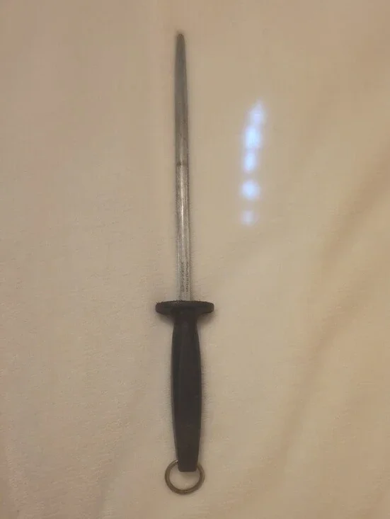 F Dick Knife Honing Steel with Black Handle Made In Germany