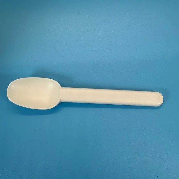 VTG Lauffer Ice‎ Cream Scoop Server White Melamine USA MCM Retro Serving itchen