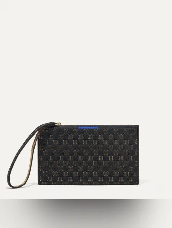 Rothy's The Wallet Wristlet In Night Song Black