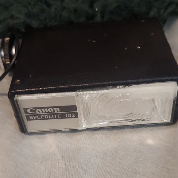 Vintage Canon camera gear