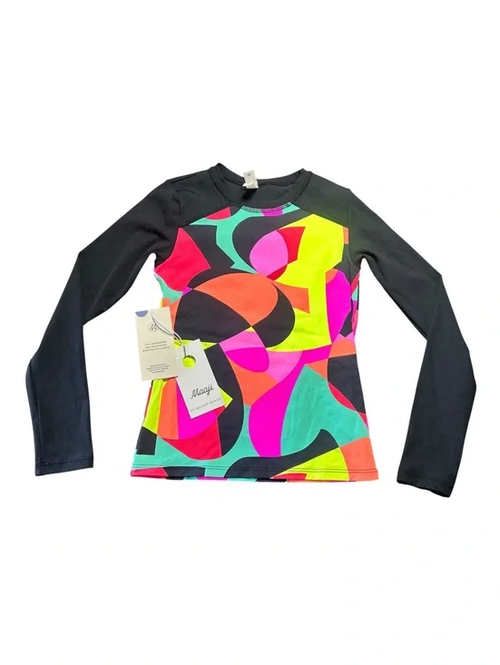 MAAJI girls size 10 long sleeve dry easy rashguard beach cover up swim shirt NWT