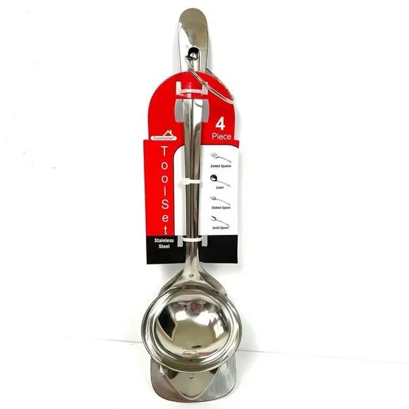 4 Piece Stainless Steel Kitchen Tool Set