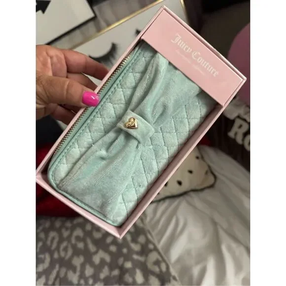 NEW Juicy Couture Wallet and card case set